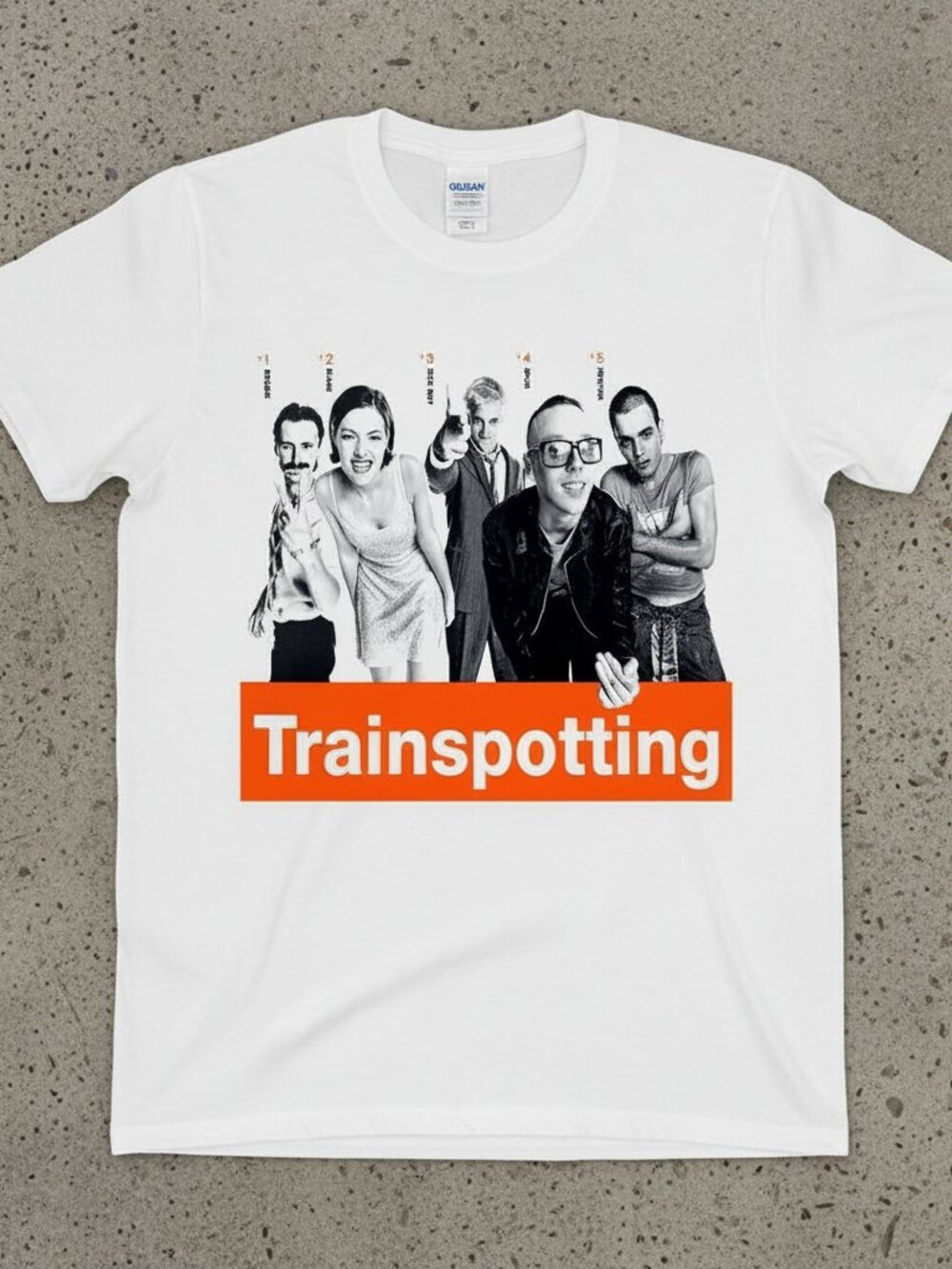 Trainspotting Movie Graphic T-Shirt – Classic Cult Film Tee, Vintage Style